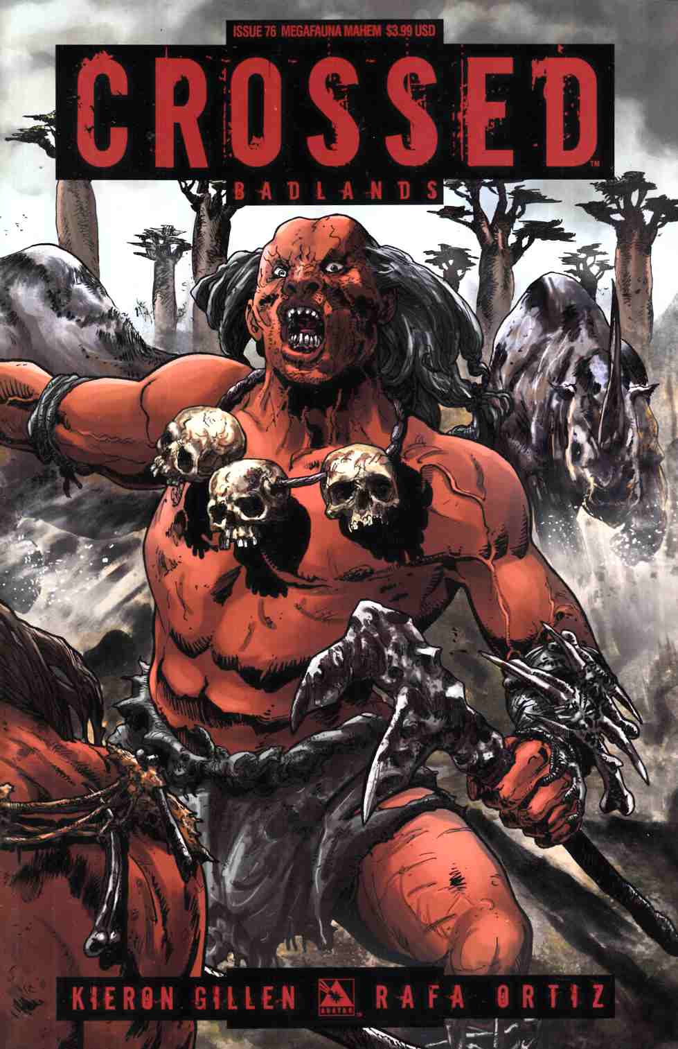 Crossed Badlands #76 Megafauna Mayhem Cover [Avatar Comic] LARGE