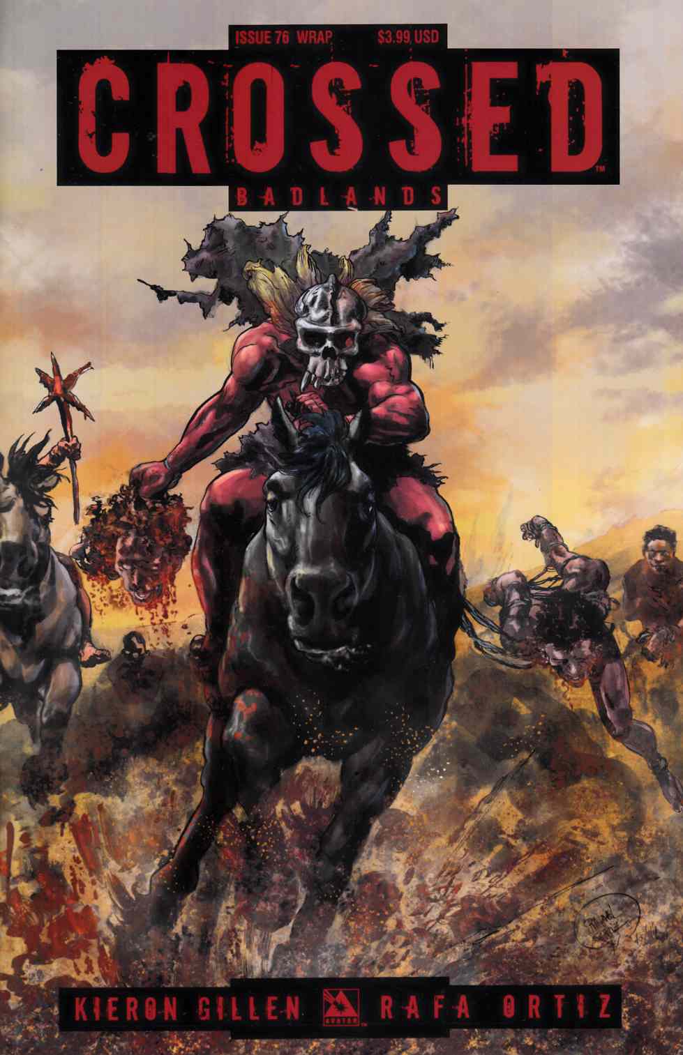 Crossed Badlands #76 Wrap Cover [Avatar Comic] THUMBNAIL