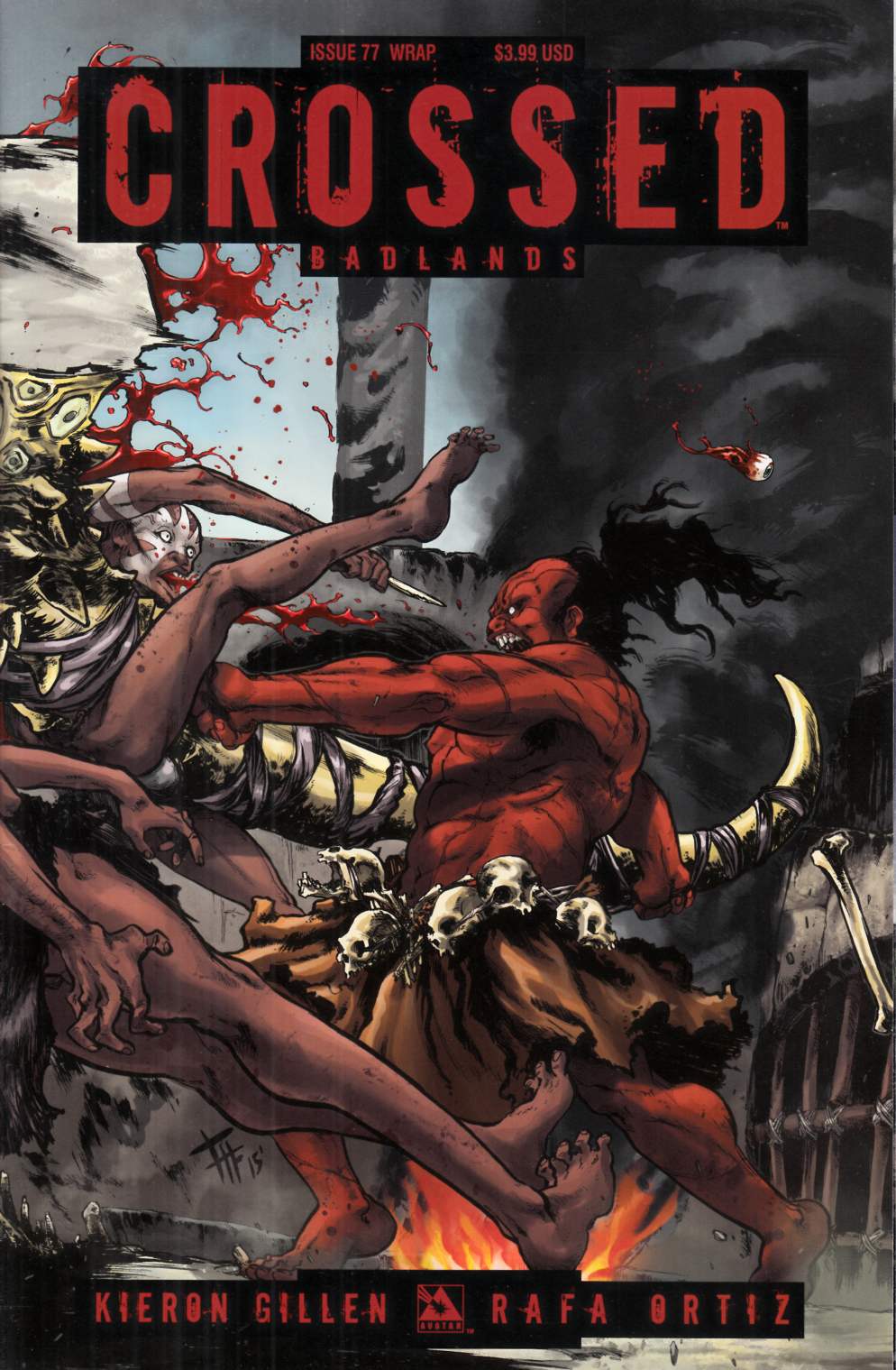 Crossed Badlands #77 Wrap Cover Very Fine (8.0) [Avatar Comic] LARGE
