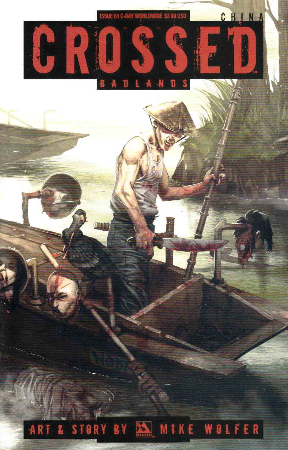 Crossed Badlands #84 C Day Worldwide Cover [Avatar Comic] LARGE