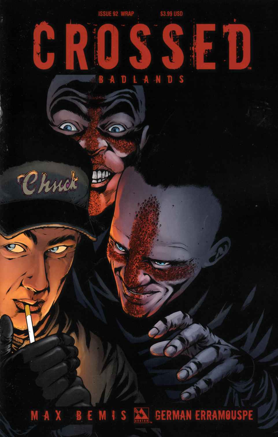Crossed Badlands #92 Wrap Cover [Avatar Comic] LARGE