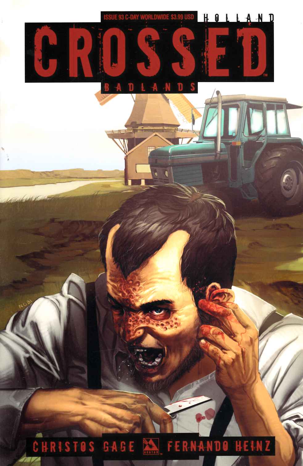 Crossed Badlands #93 C Day Worldwide Cover [Avatar Comic] LARGE