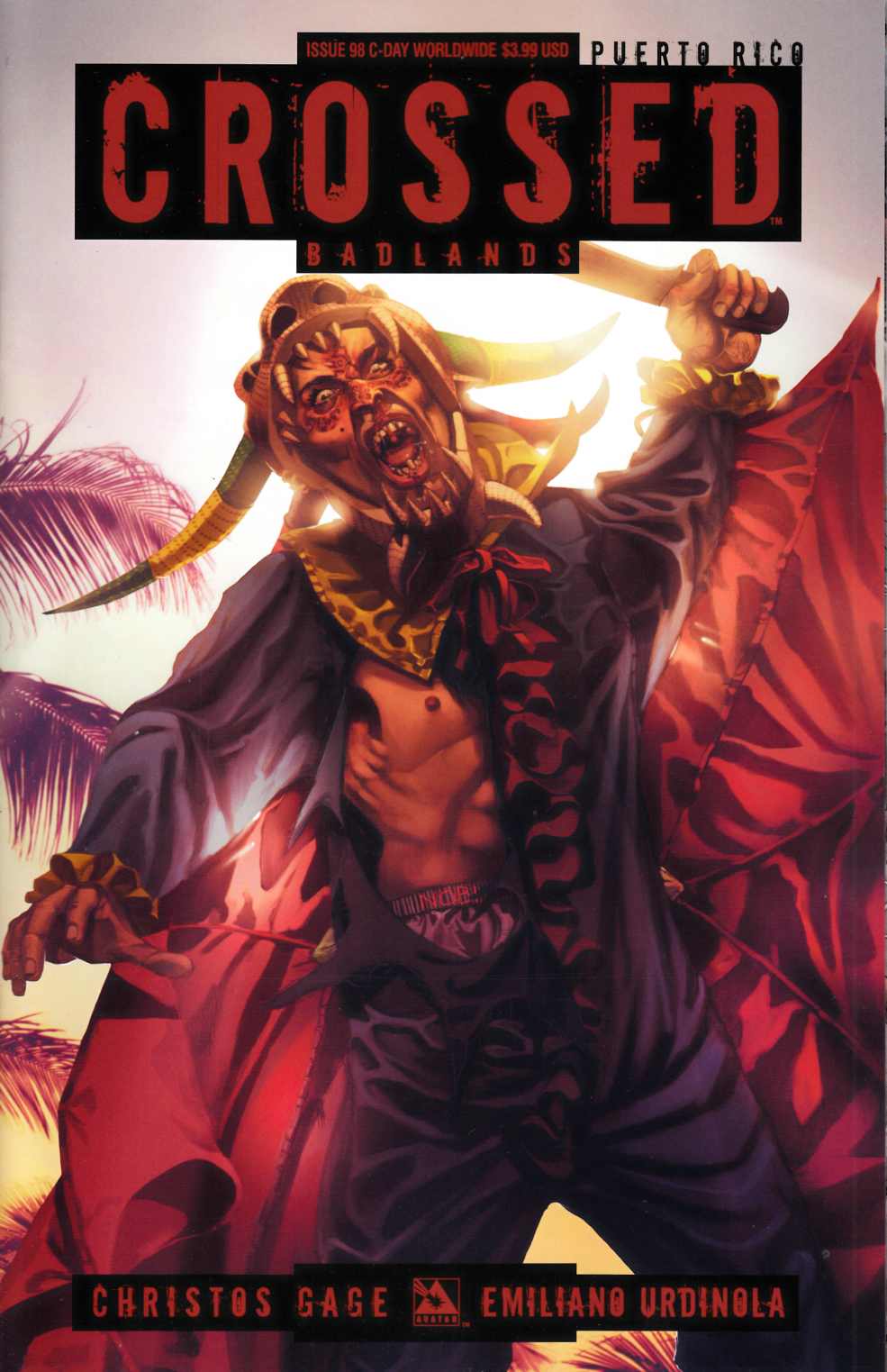 Crossed Badlands #98 C Day Worldwide Cover [Avatar Comic] LARGE