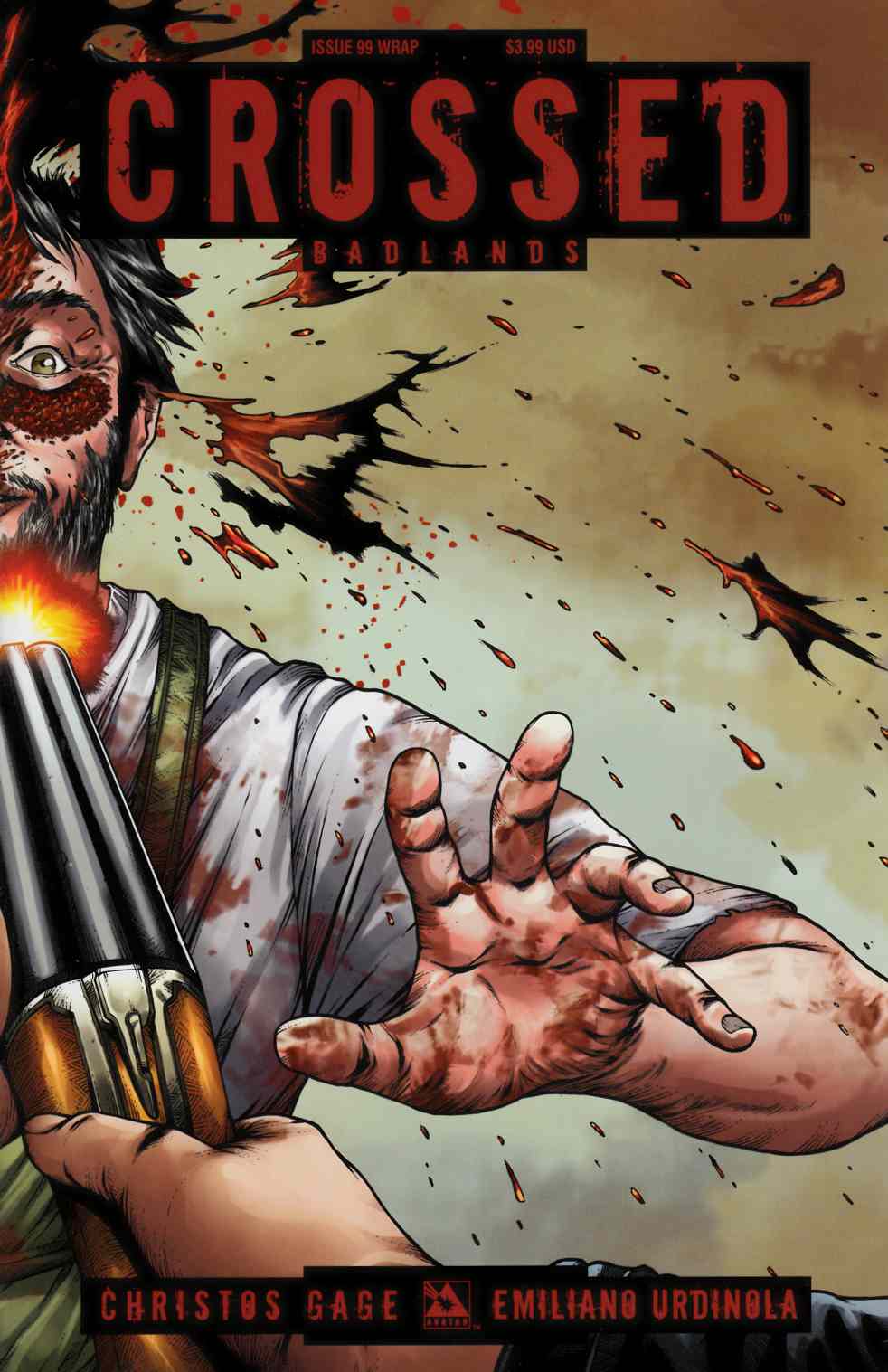 Crossed Badlands #99 Wrap Cover [Avatar Comic] LARGE