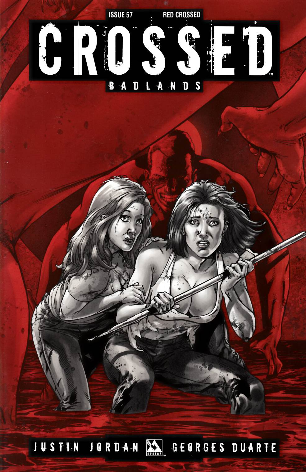 Crossed Badlands #57 Red Crossed Incentive Cover [Comic] THUMBNAIL