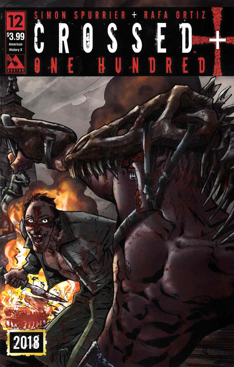 Crossed Plus 100 #12 American History X Wrap Cover [Avatar Comic] THUMBNAIL