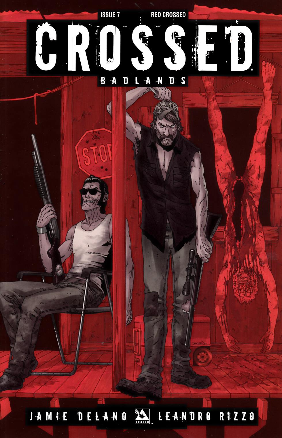 Crossed Badlands #7 Red Crossed Incentive Cover [Comic] THUMBNAIL