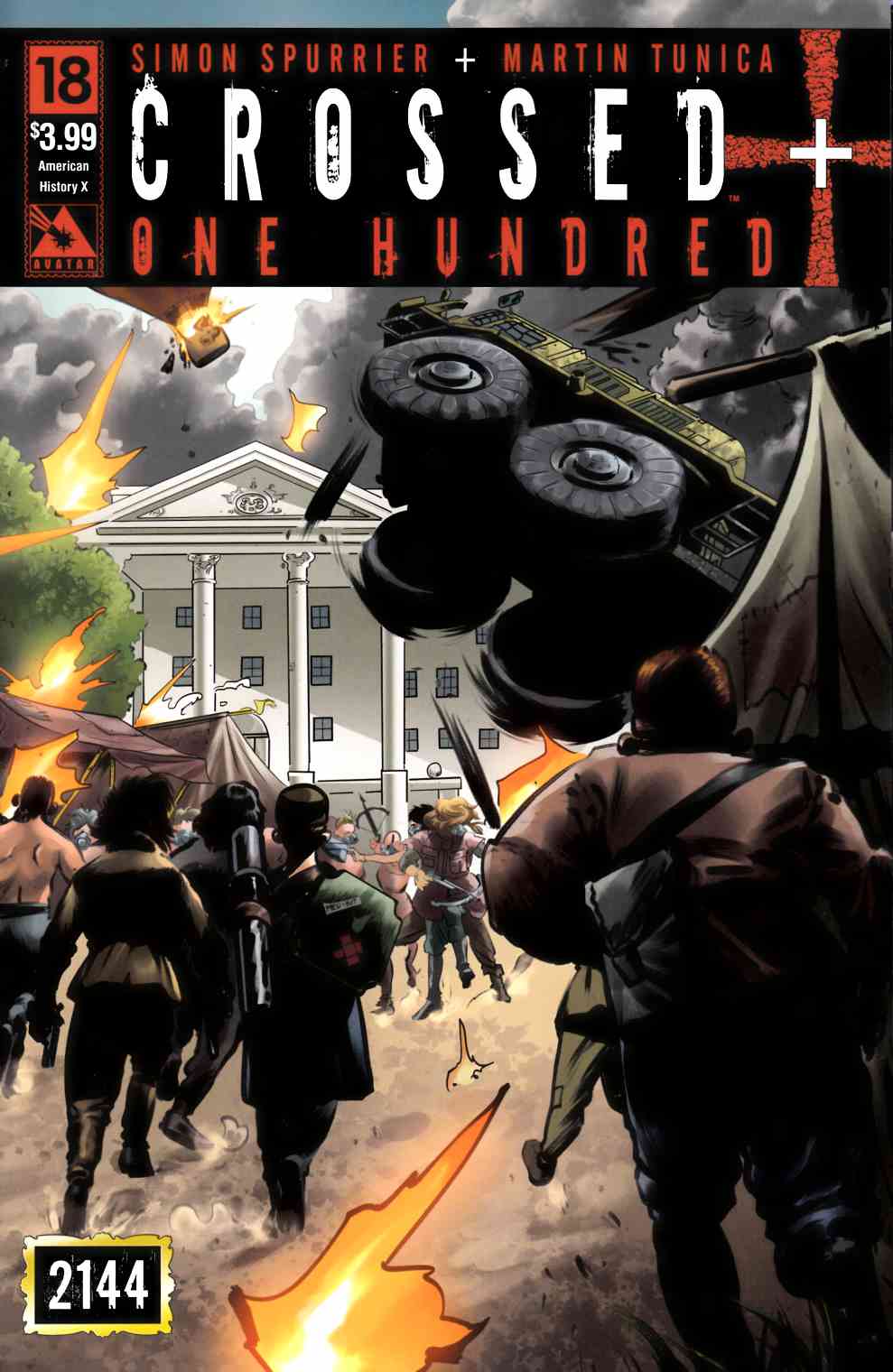 Crossed Plus 100 #18 American History X Wrap Cover [Avatar Comic] THUMBNAIL
