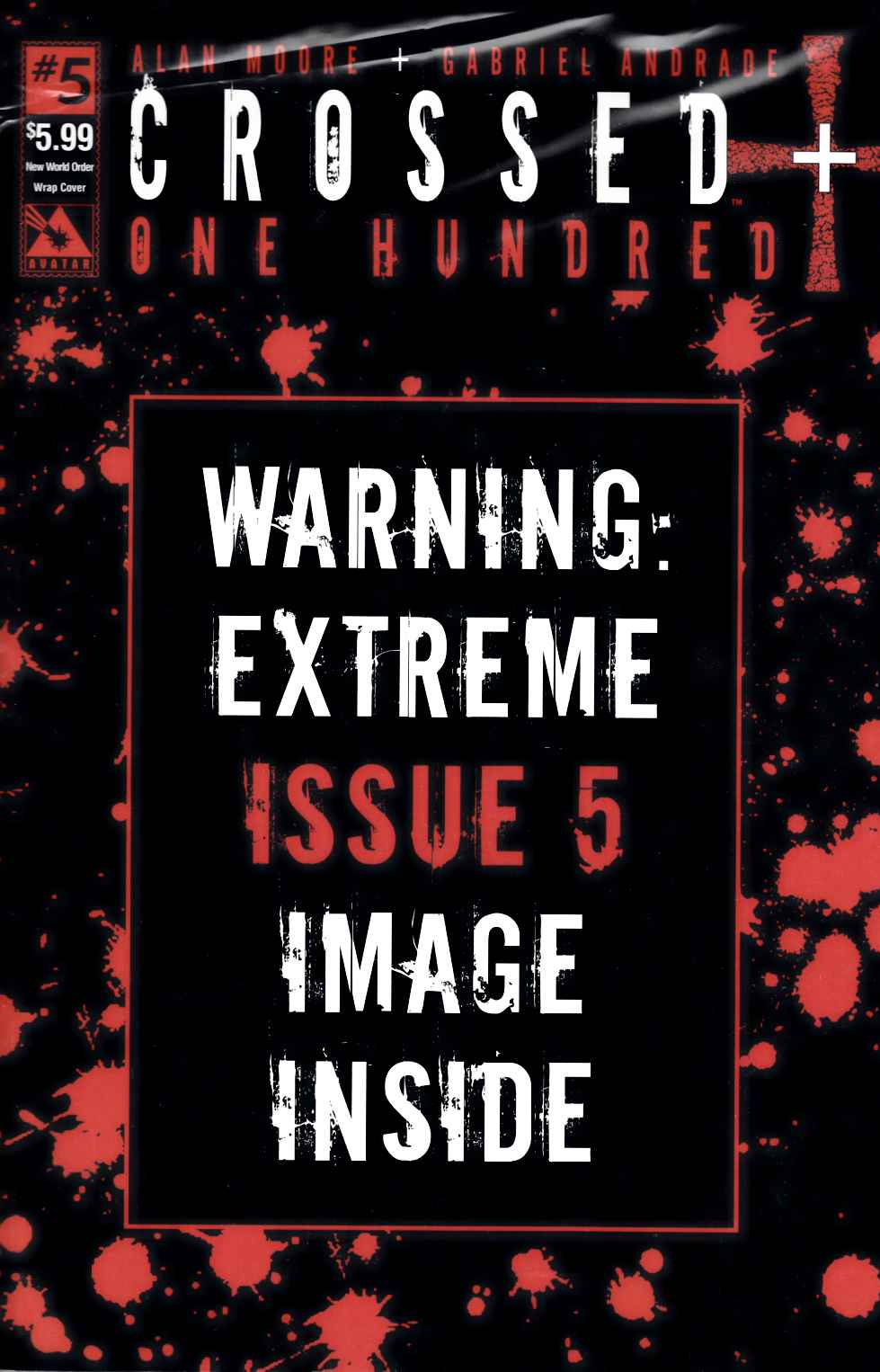 Crossed Plus 100 #5 New World Order Wrap Bagged Cover [Avatar Comic] THUMBNAIL