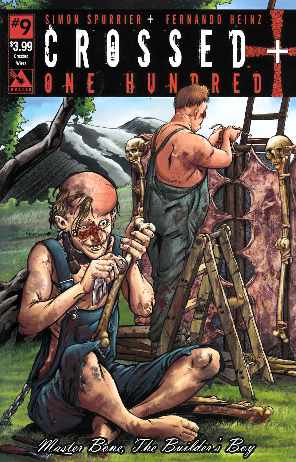 Crossed Plus 100 #9 Crossed Wires Cover [Avatar Comic] LARGE