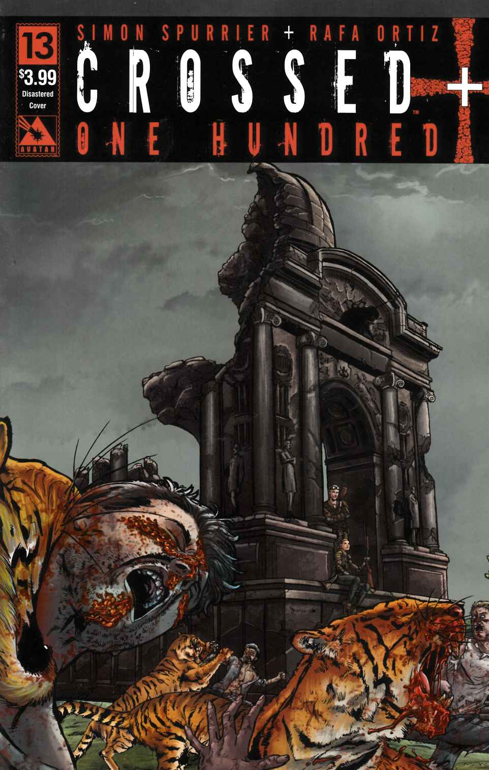 Crossed Plus 100 #13 Disastered Cover [Avatar Comic] LARGE