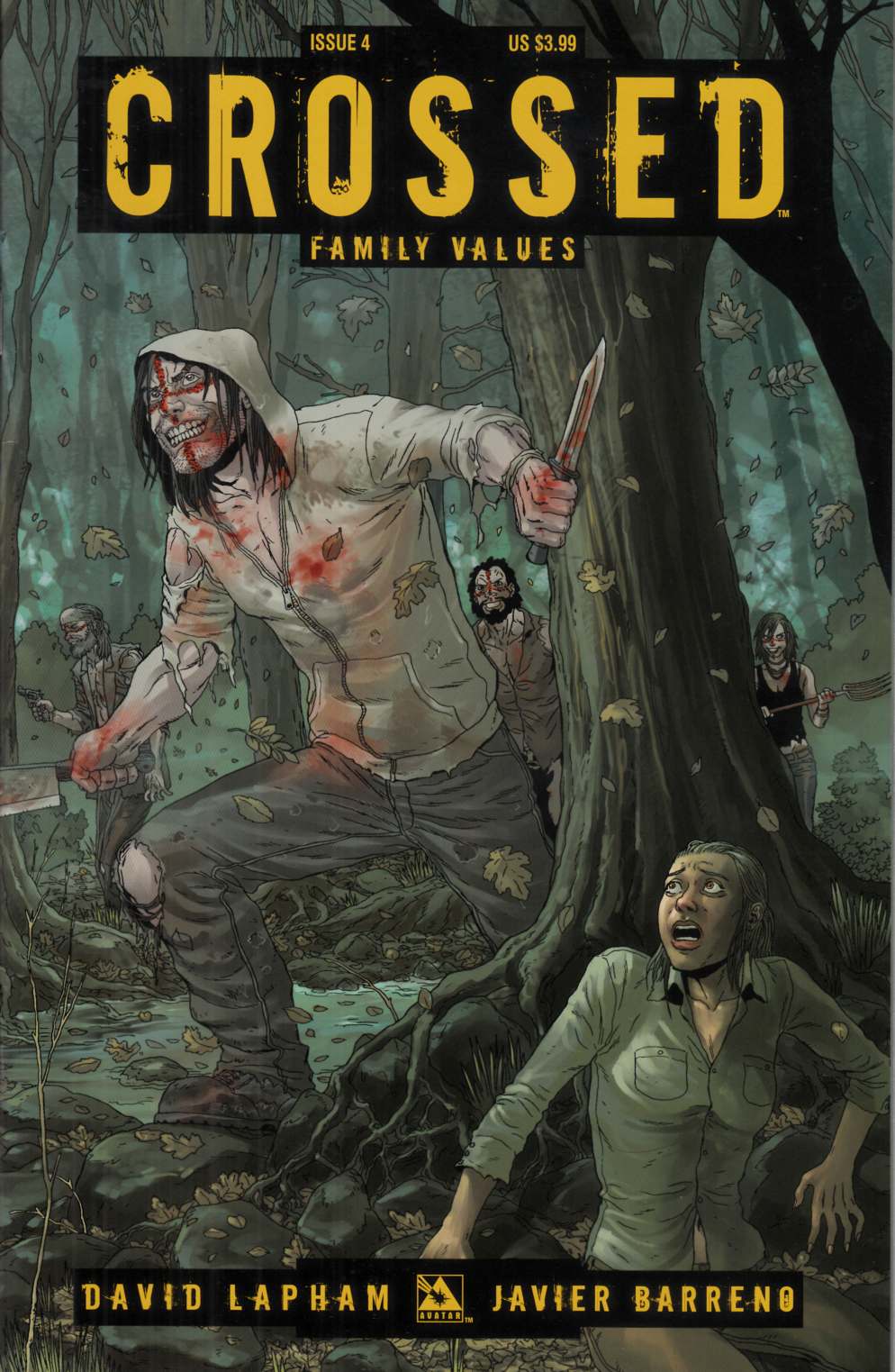 Crossed Family Values #4 Wrap Cover Very Fine (8.0) [Avatar Comic] THUMBNAIL