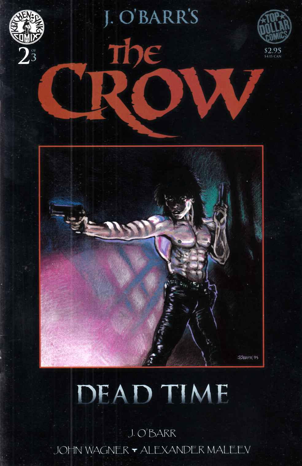Crow Dead Time #2 Near Mint (9.4) [Kitchen Sink Comic] LARGE