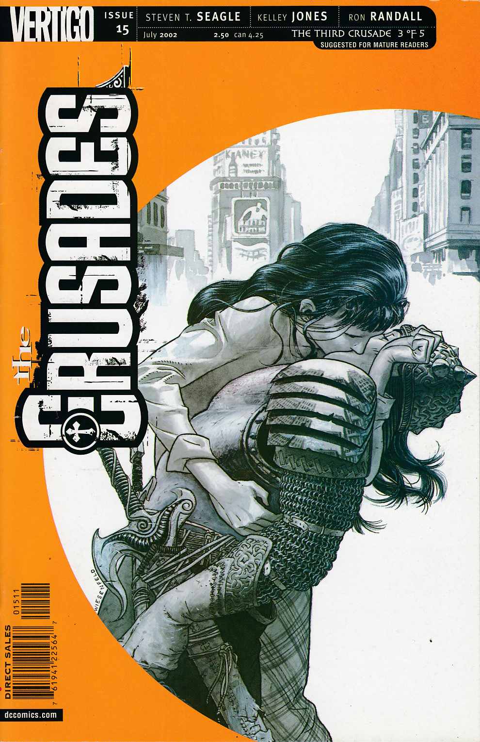 Crusades #15 Very Fine (8.0) [DC Comic] LARGE