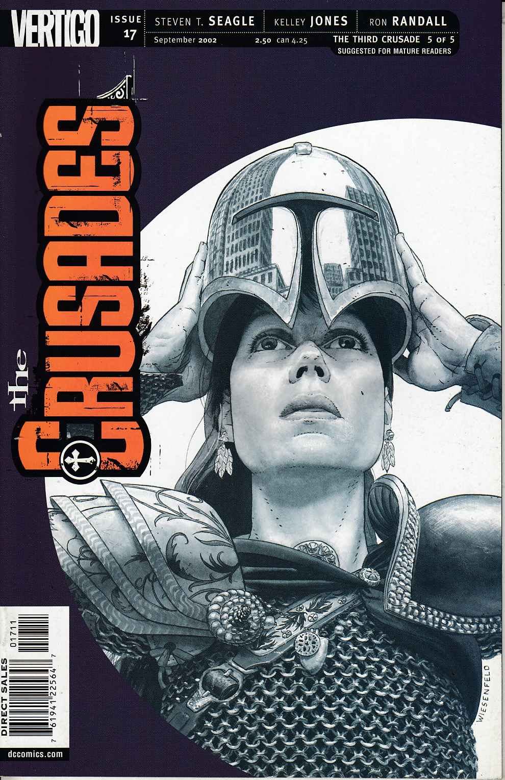 Crusades #17 Near Mint (9.4) [DC Comic] LARGE