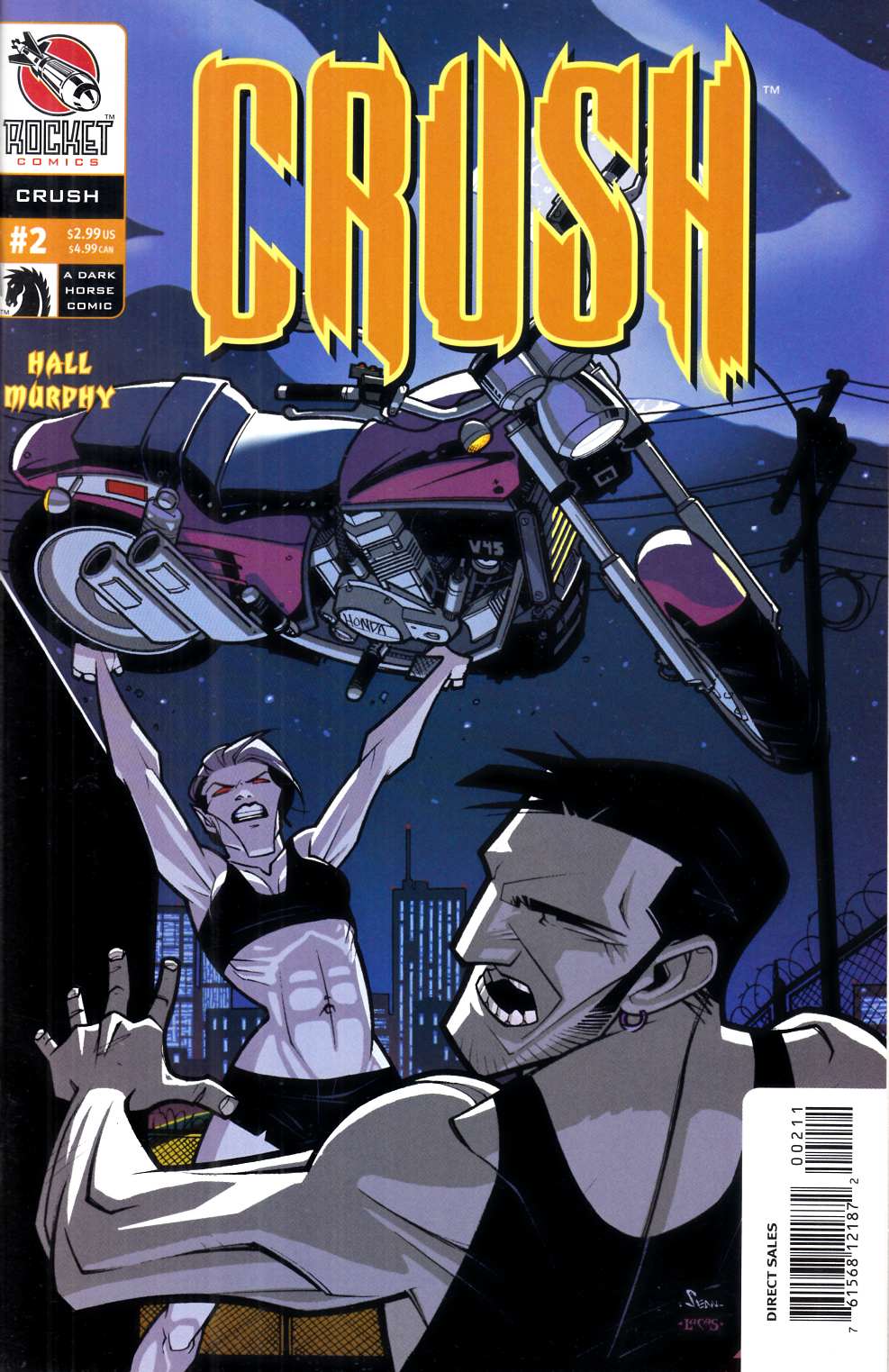 Crush #2 Very Fine (8.0) [Dark Horse Comic] THUMBNAIL