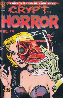 Crypt of Horror #14 Signed By Bill Black [Comic] LARGE