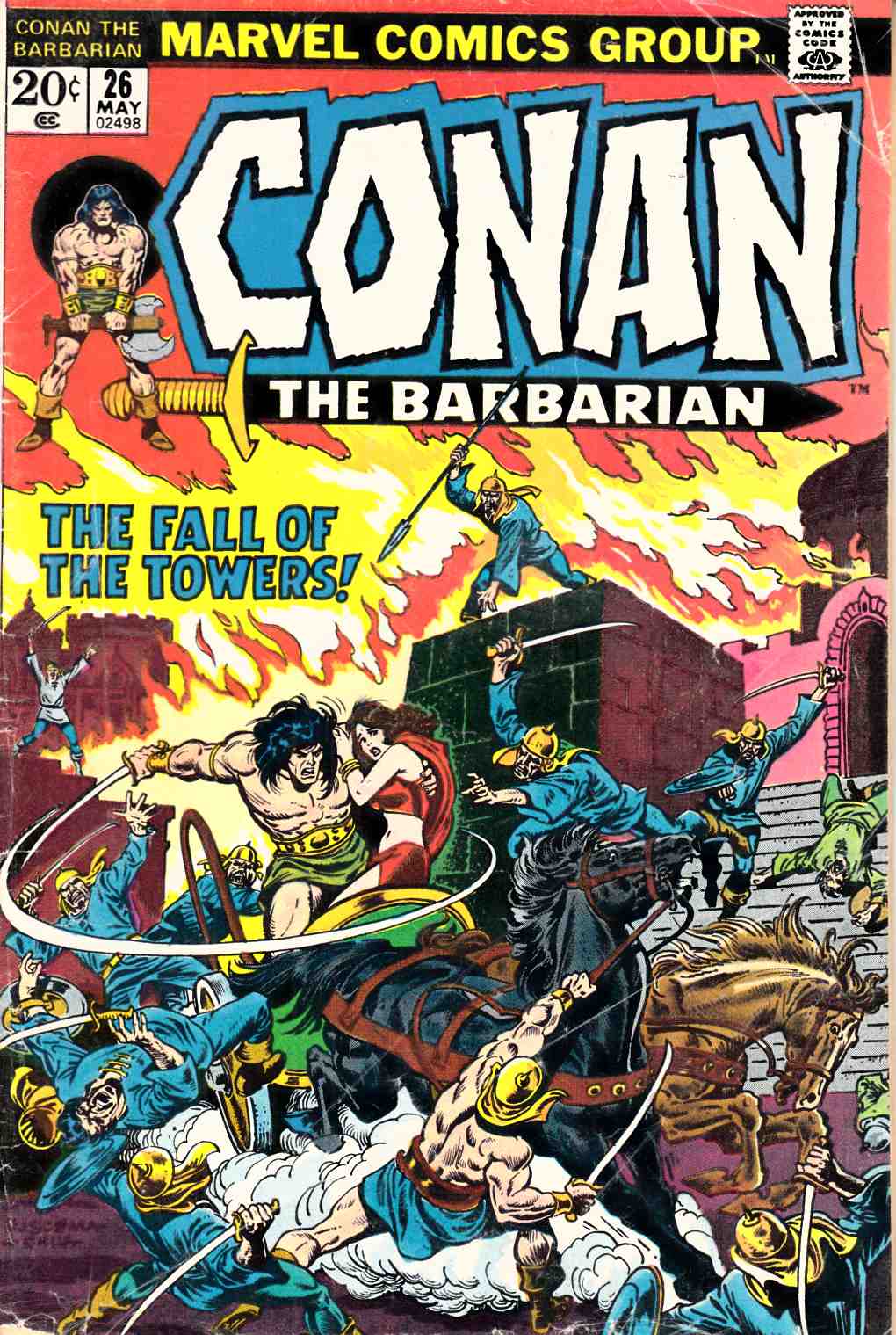 Conan the Barbarian #26 Very Good (4.0) [Marvel Comic] THUMBNAIL