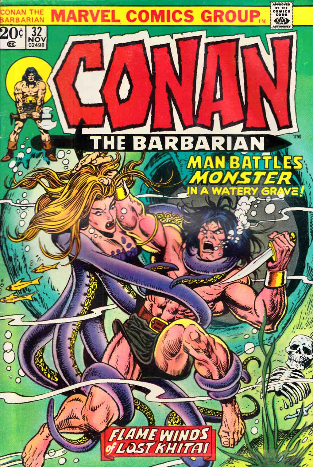Conan the Barbarian #32  Good (2.0) [Marvel Comic] THUMBNAIL