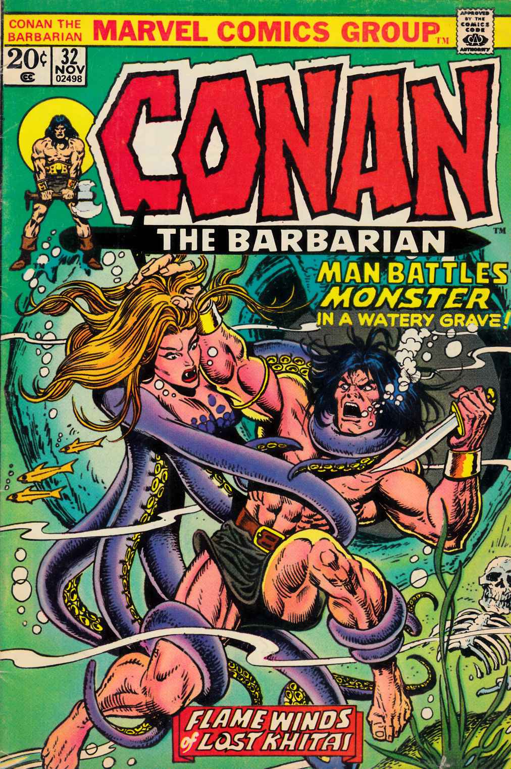 Conan the Barbarian #32 Very Good (4.0) [Marvel Comic] LARGE