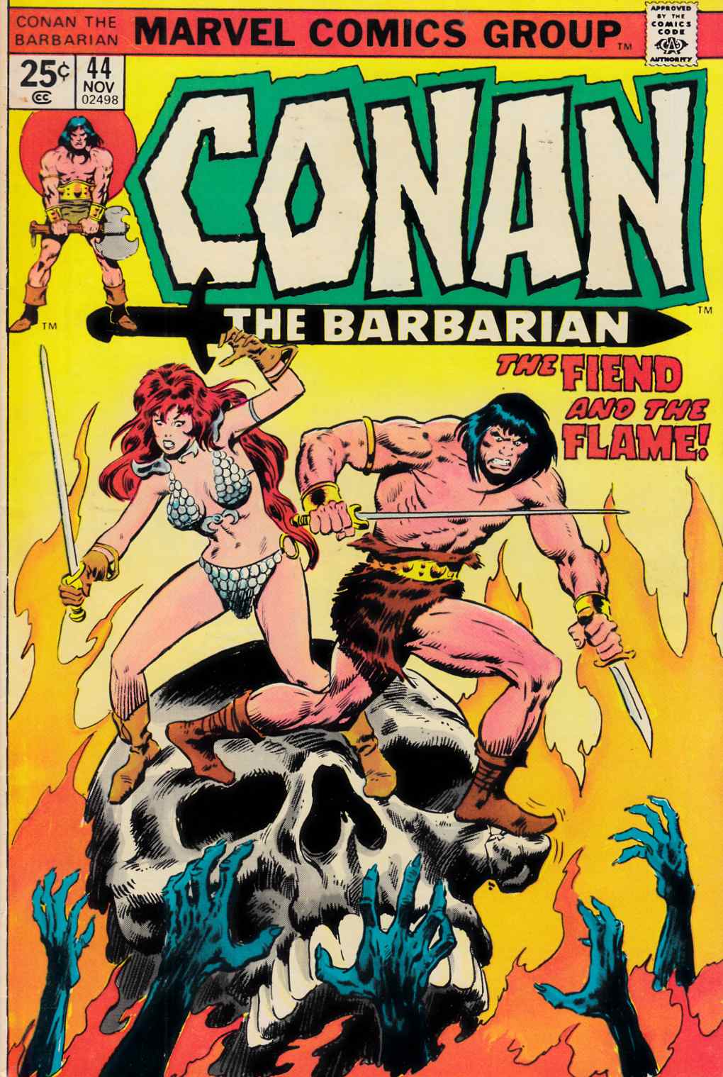 Conan the Barbarian #44 Fine Plus (6.5) [Marvel Comic] LARGE