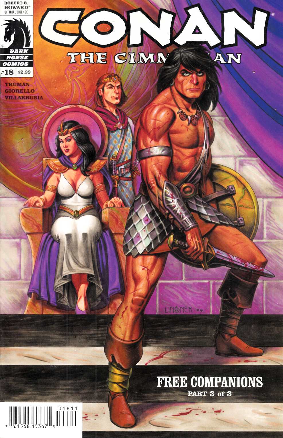 Conan the Cimmerian #18 Very Fine (8.0) [Dark Horse Comic] LARGE
