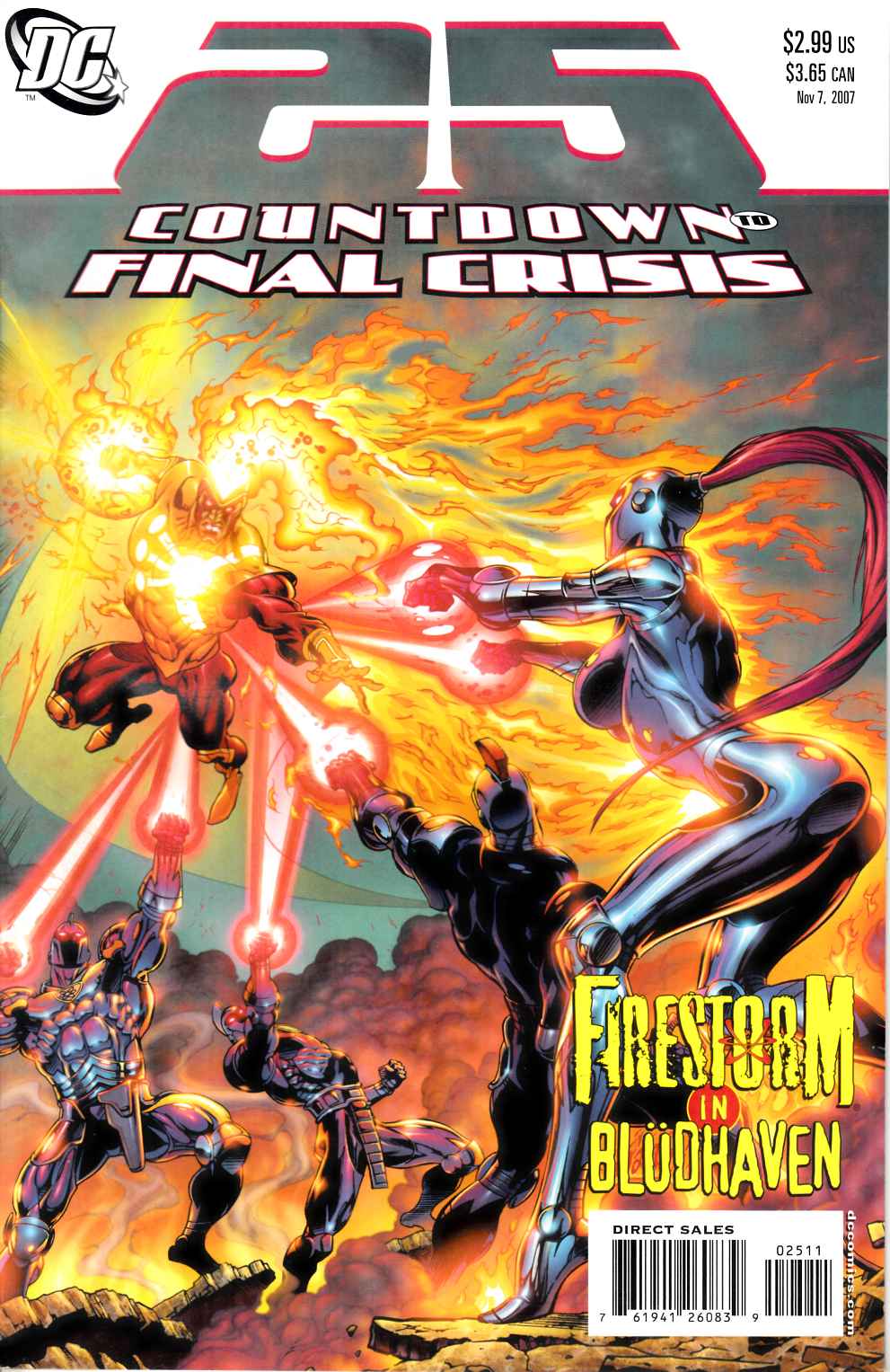 Countdown to Final Crisis #25 Good (2.0) [DC Comic] LARGE