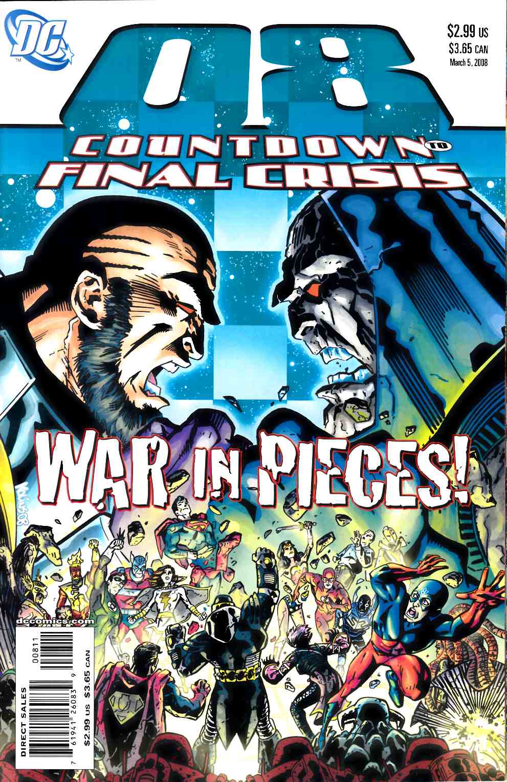 Countdown to Final Crisis #8 Very Fine (8.0) [DC Comic] LARGE