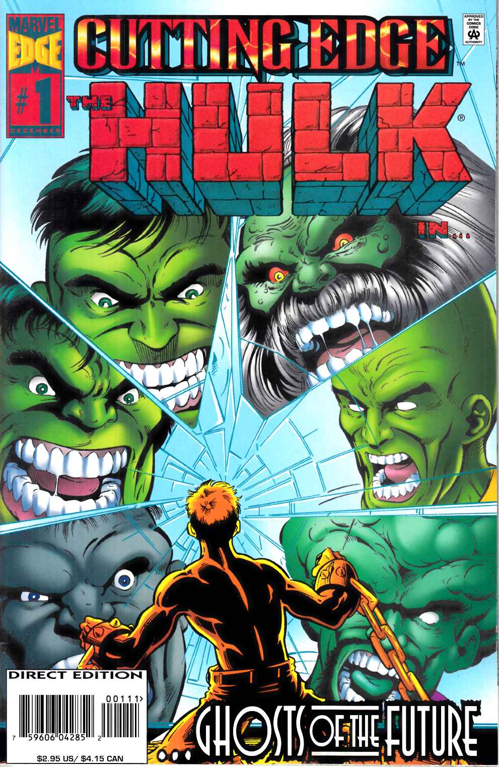 Cutting Edge #1 Very Fine (8.0) [Marvel Comic] LARGE
