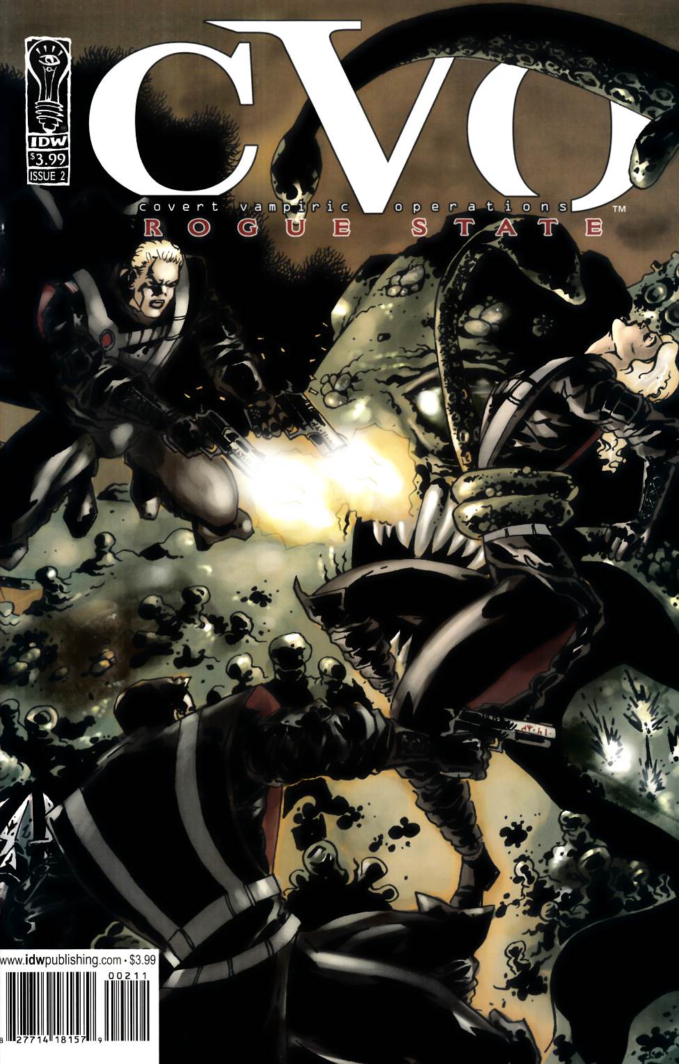 CVO Covert Vampiric Operations Rogue State #2 Near Mint (9.4) [IDW Comic] THUMBNAIL