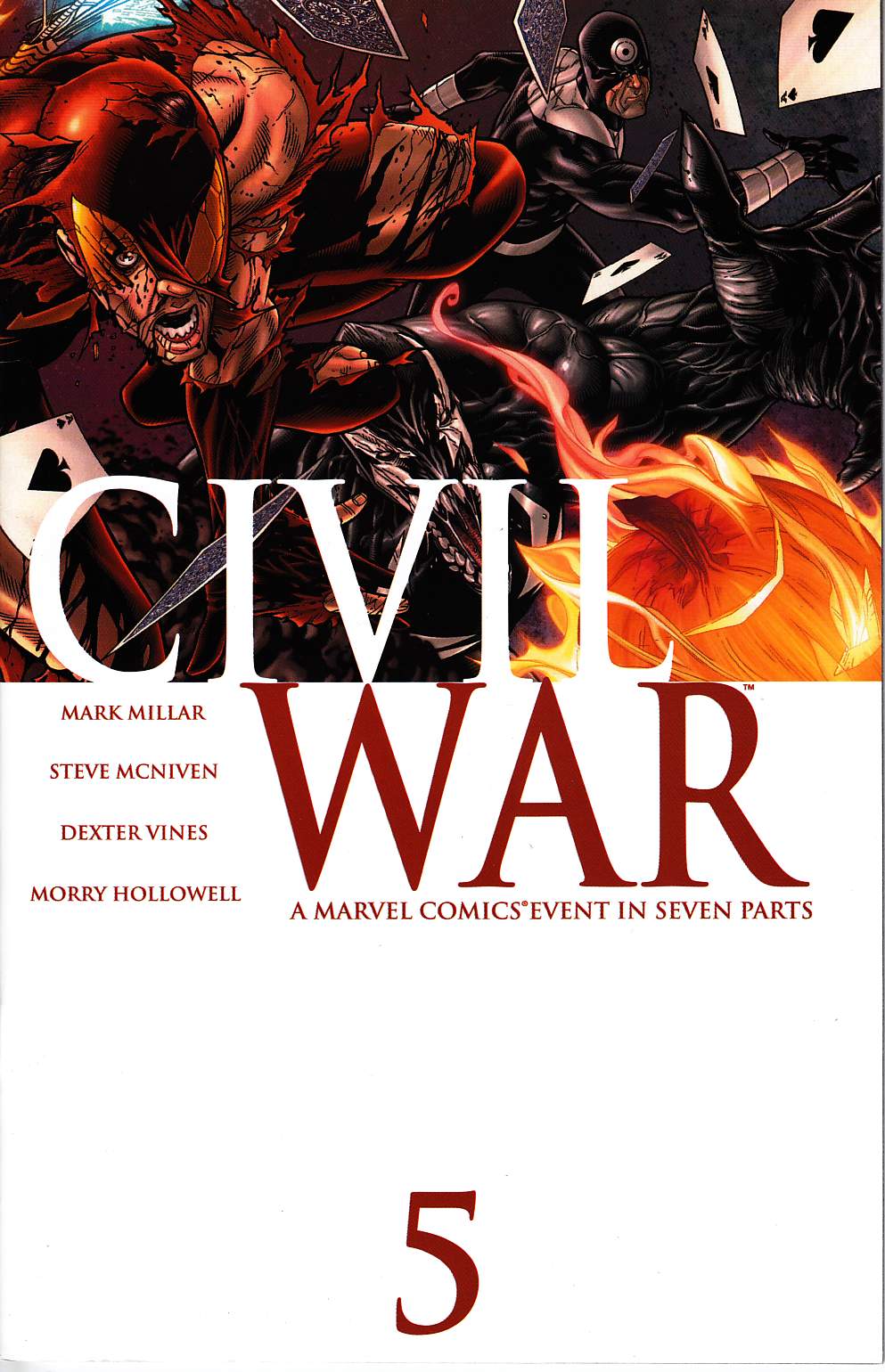 Civil War #5 Near Mint (9.4) [Marvel Comic] THUMBNAIL