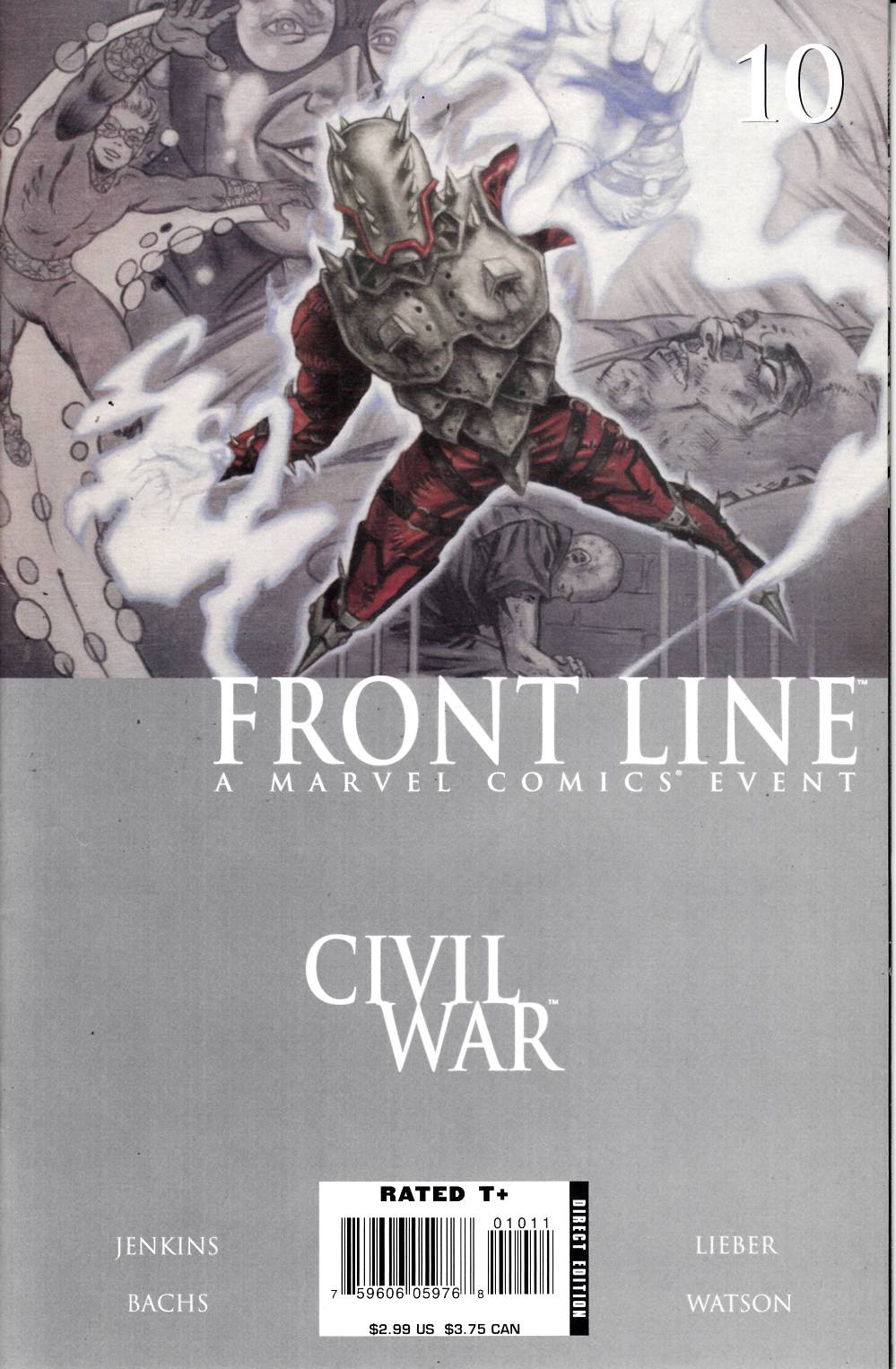 Civil War Front Line #10 Very Fine (8.0) [Marvel Comic] THUMBNAIL