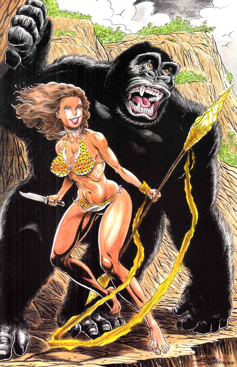 Cavewoman Journey #1 Cover B Durham Very Fine (8.0) [Amryl Comic] THUMBNAIL