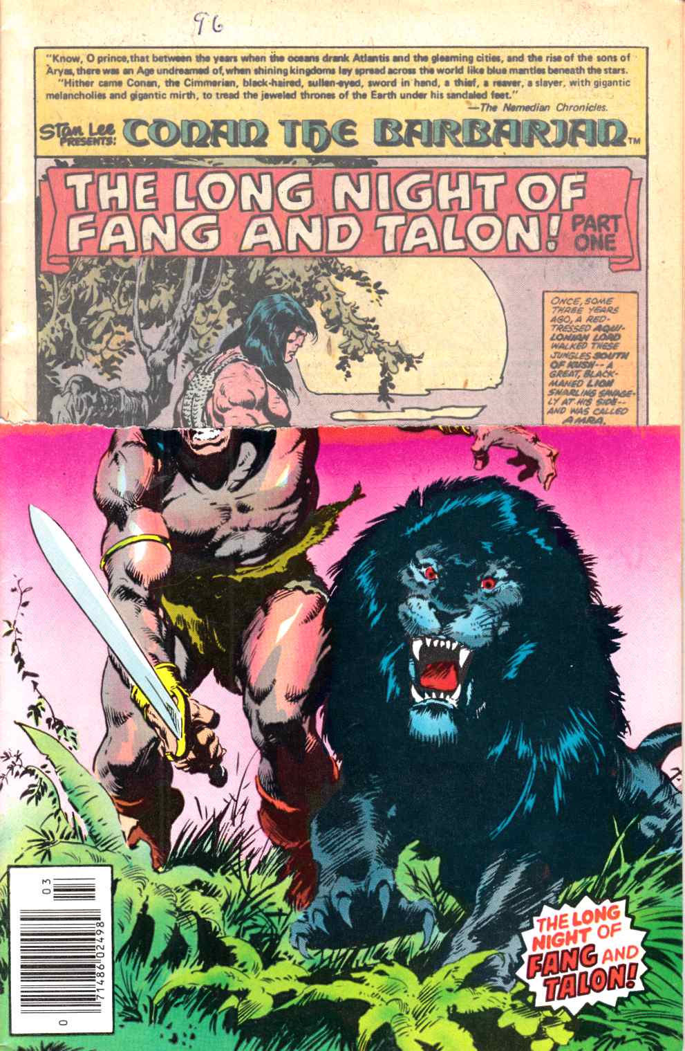 Conan the Barbarian #96 Poor (0.5) [Marvel Comic] THUMBNAIL