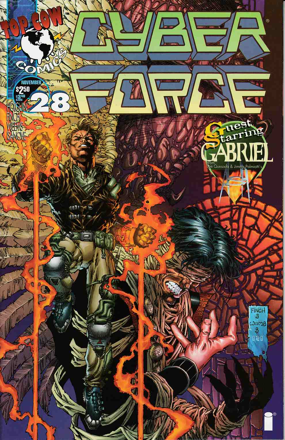 Cyberforce #28 Near Mint (9.4) [Image Comic] THUMBNAIL