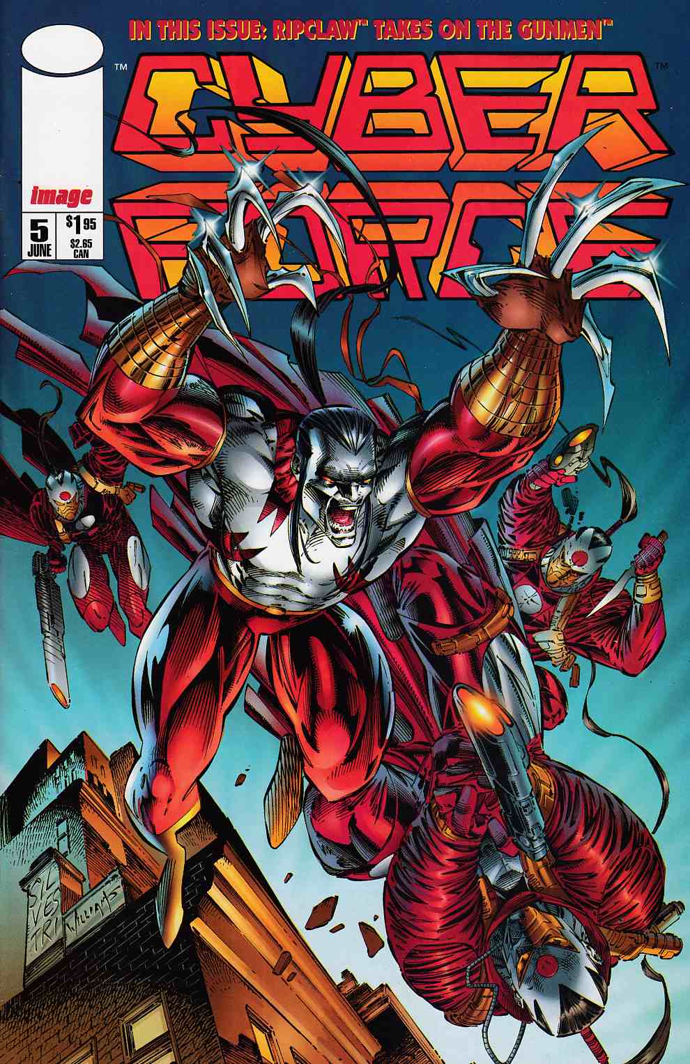 Cyberforce #5 Near Mint (9.4) [Image Comic] THUMBNAIL