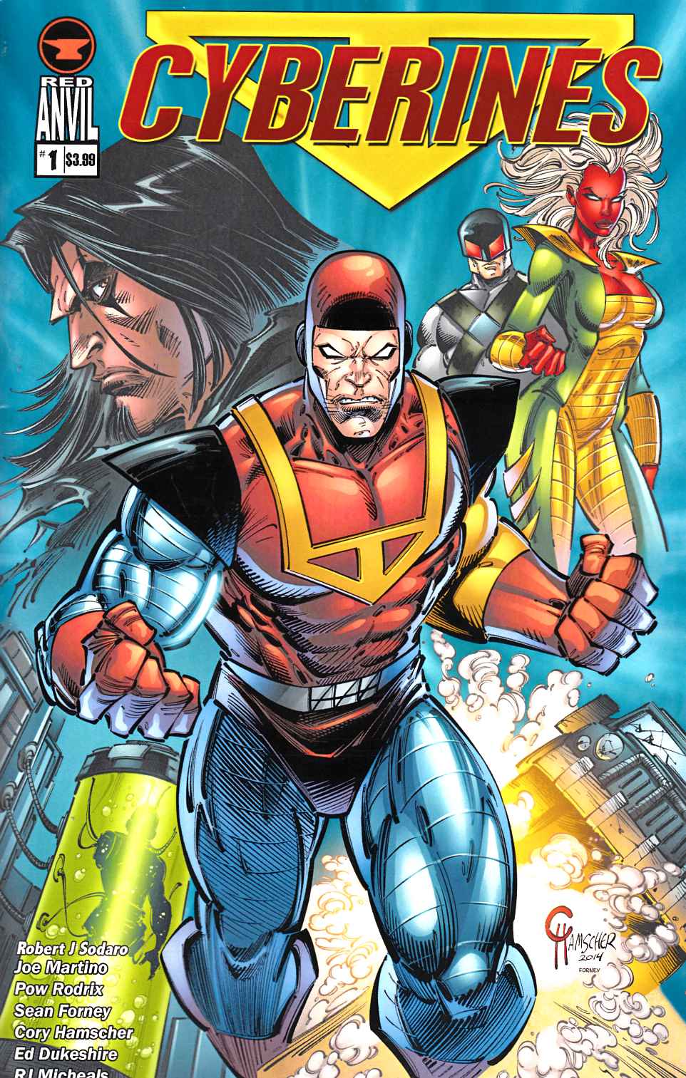Cyberines #1 [Red Anvil Comic] THUMBNAIL