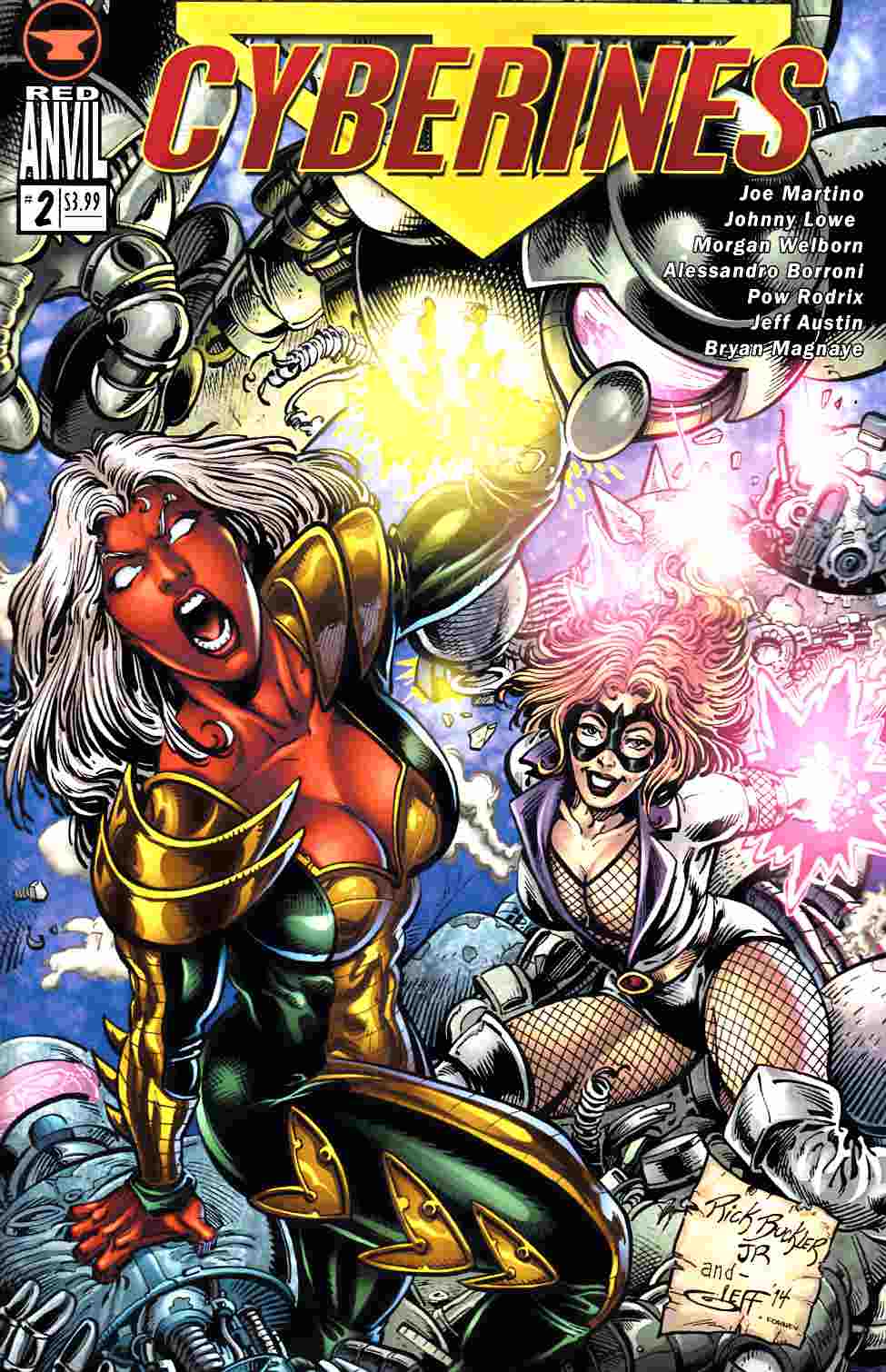Cyberines #2 [Red Anvil Comic] LARGE