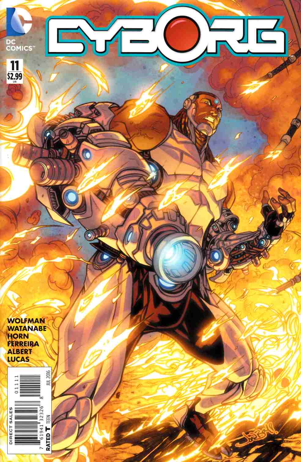 Cyborg #11 [DC Comic] LARGE