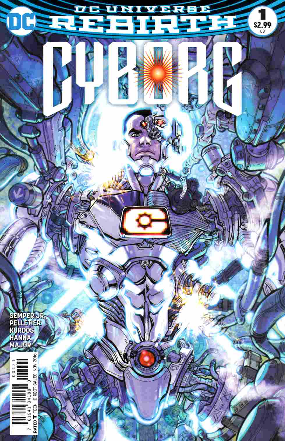 Cyborg 1 D Anda Variant Cover Dc Comic Dreamlandcomics Com Online Store