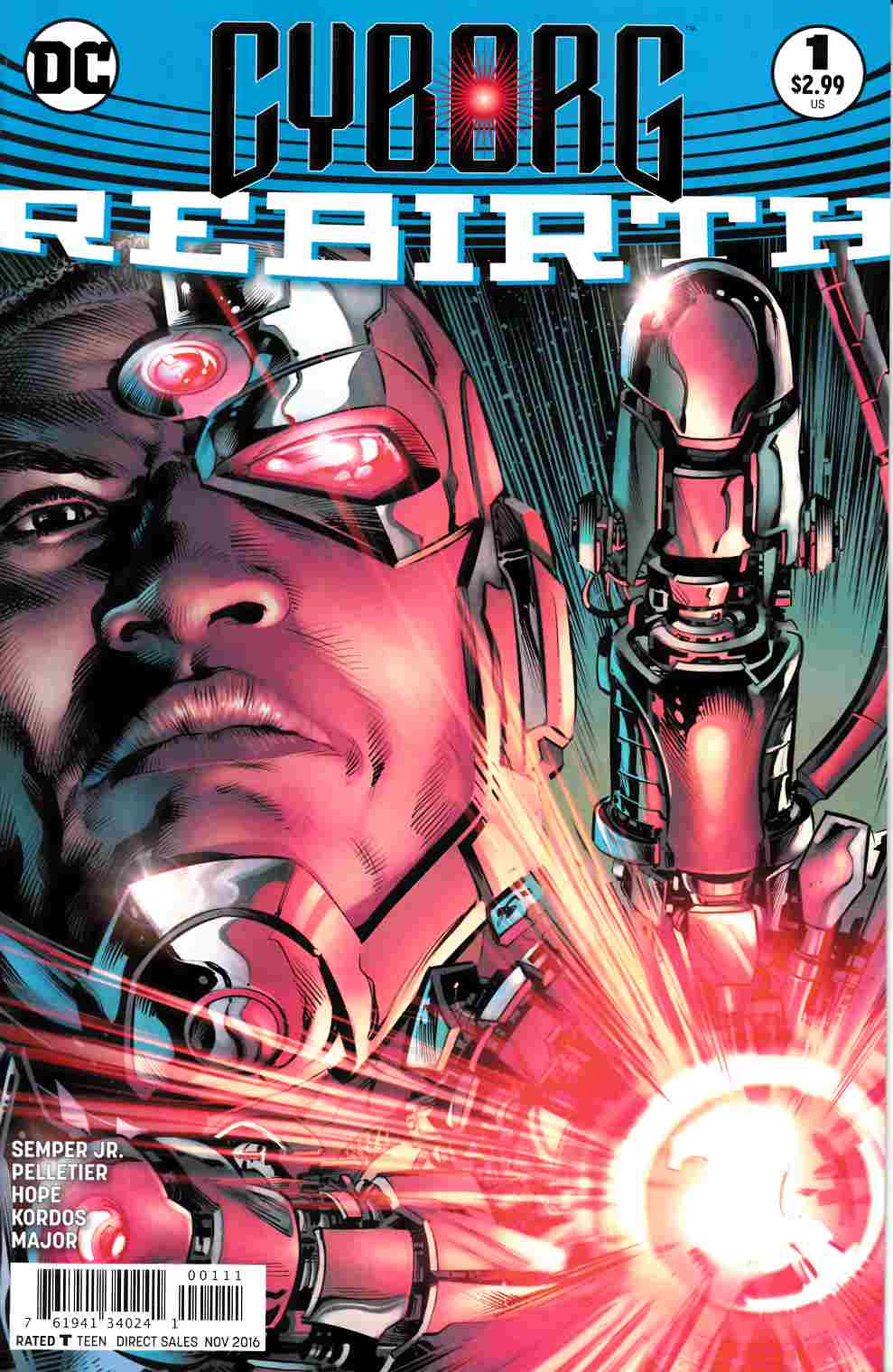 Cyborg Rebirth #1 [DC Comic] THUMBNAIL