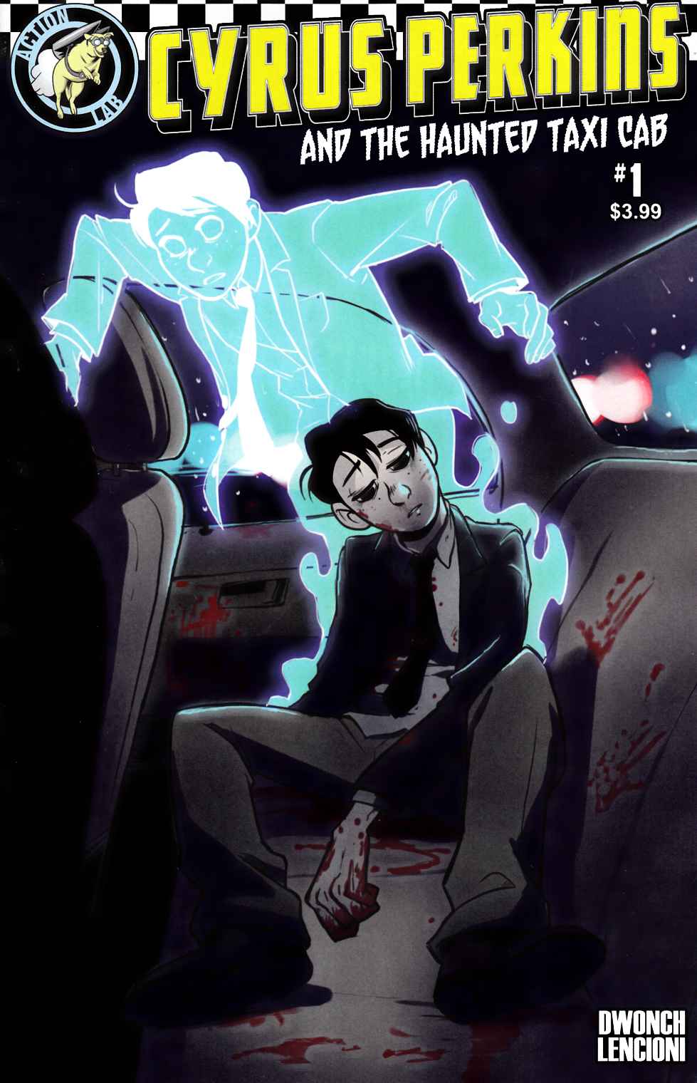 Cyrus Perkins and the Haunted Taxi Cab #1 [Action Lab Comic] THUMBNAIL