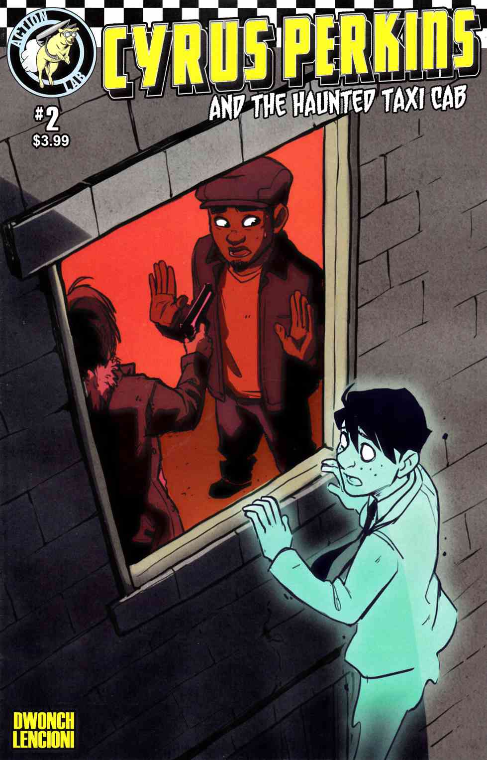 Cyrus Perkins and the Haunted Taxi Cab #2 [Action Lab Comic] THUMBNAIL