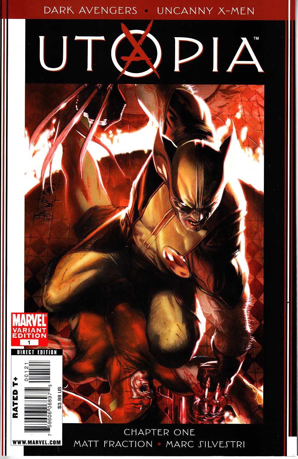 Dark Avengers Uncanny X-Men Utopia #1 (DAX) Bianchi Variant Cover [Marvel Comic] LARGE