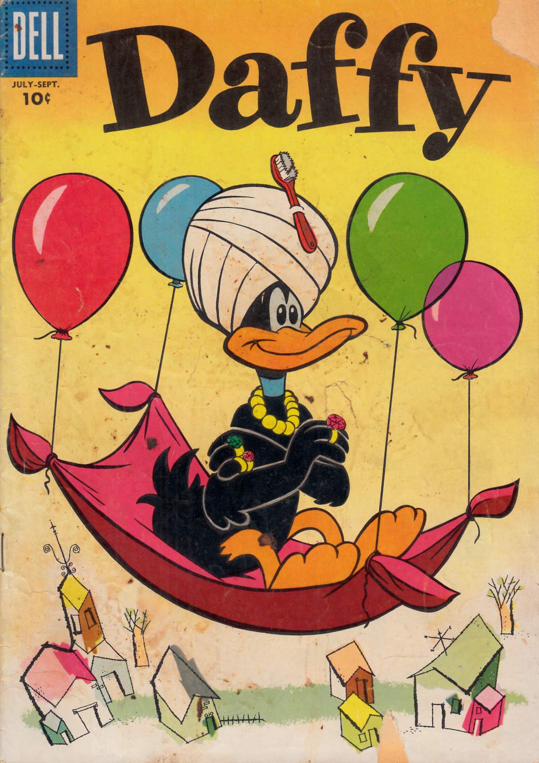 Daffy Duck #6 Good (2.0) [Dell Comic] THUMBNAIL