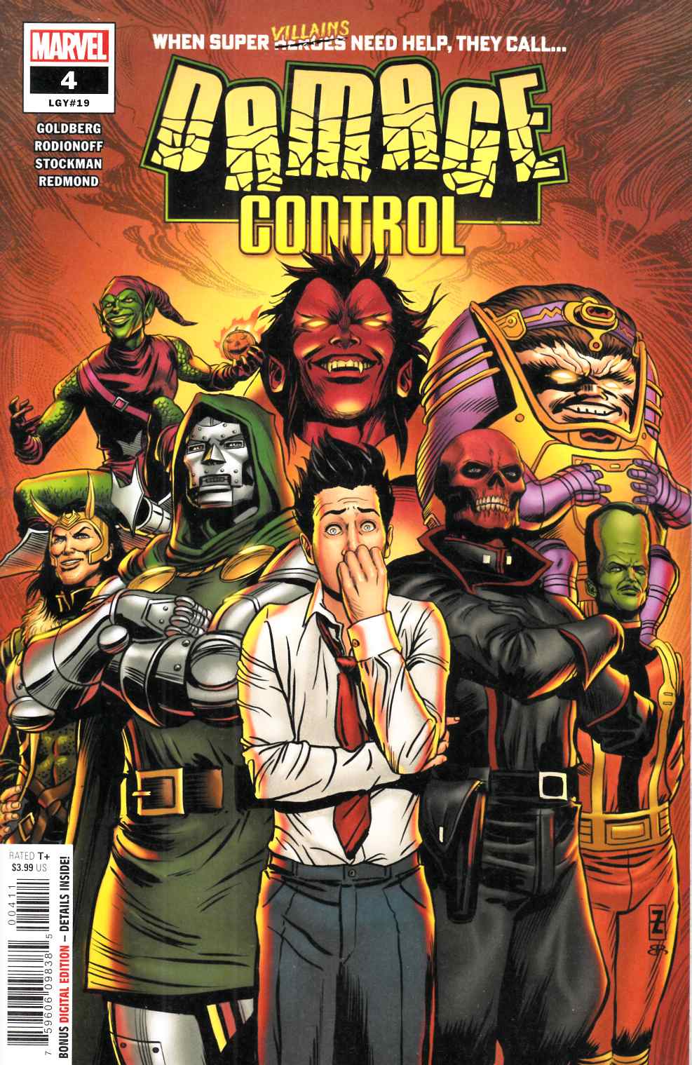 Damage Control #4 Near Mint (9.4) [Marvel Comic] LARGE