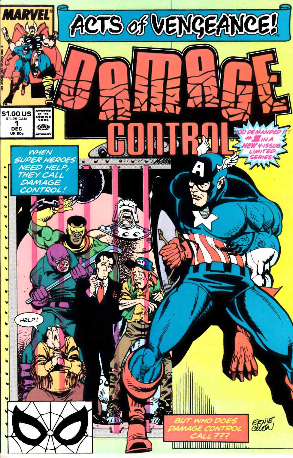 Damage Control #1 Very Fine (8.0) [Marvel Comic] THUMBNAIL
