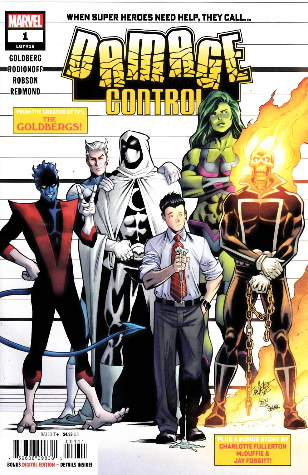 Damage Control #1 Near Mint (9.4) [Marvel Comic] LARGE