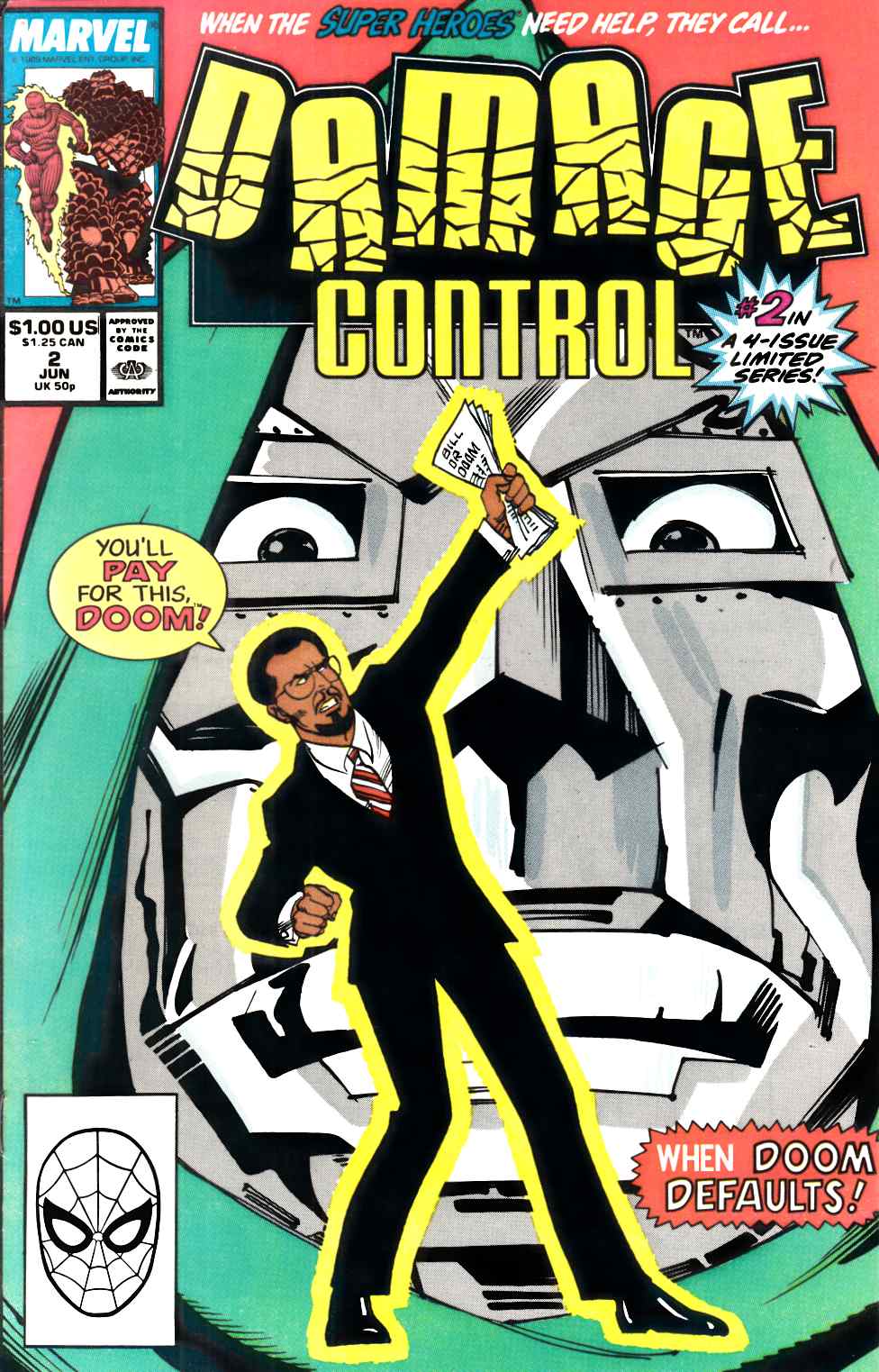 Damage Control #2 Very Fine (8.0) [Marvel Comic] LARGE