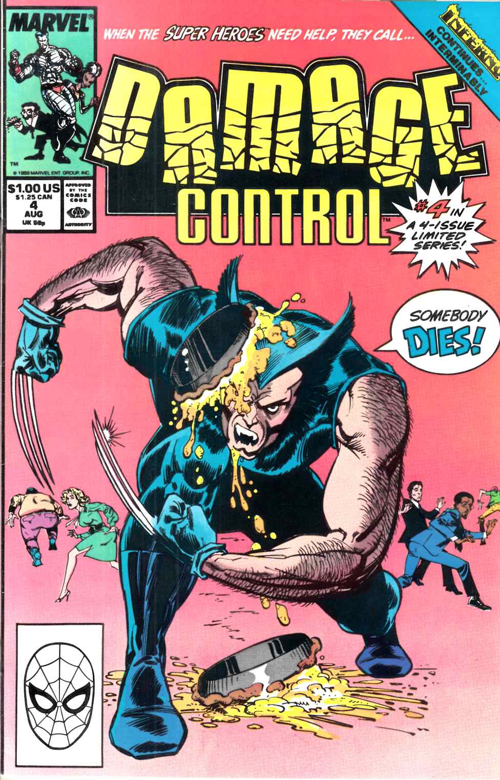 Damage Control #4 Very Fine Minus (7.5) [Marvel Comic] THUMBNAIL